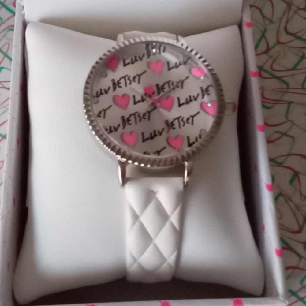 Betsey Johnson Luv Betsey Valentine's Day Watch ❤️❤️❤️ New